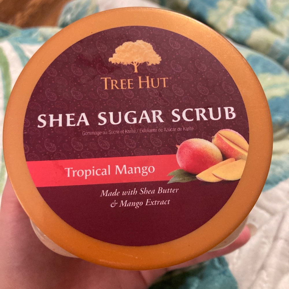 Treehut tropical mango sugar scrub